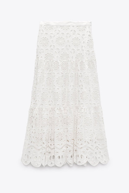 Elsie Embroidered Lace Set