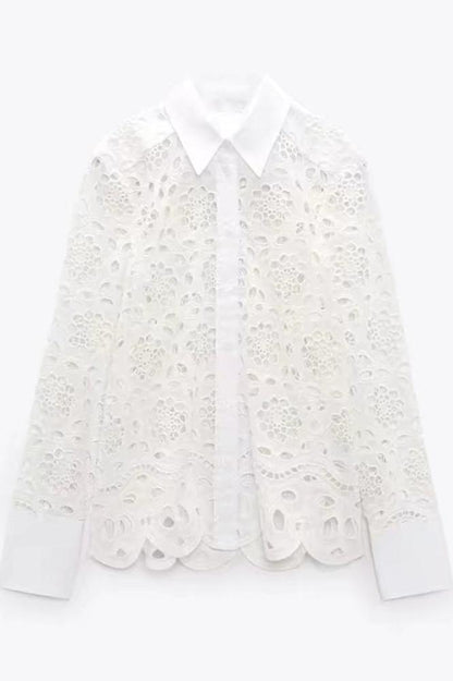 Elsie Embroidered Lace Set