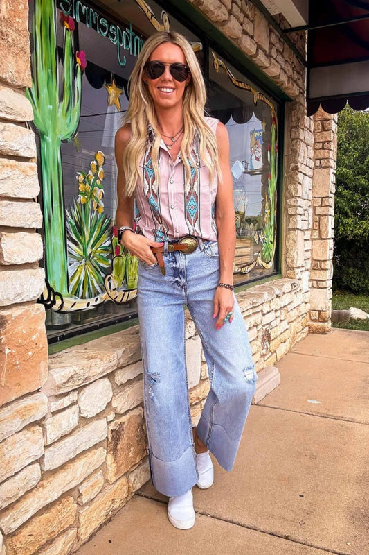 The Anson Aztec Button Down